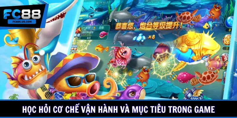 Học hỏi cơ chế vận hành và mục tiêu trong game