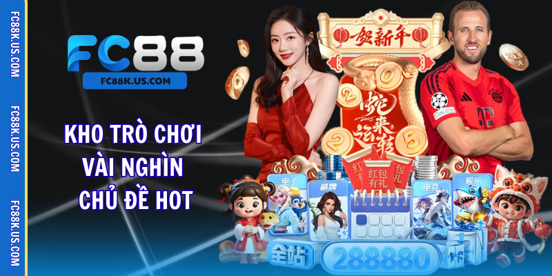 Kho trò chơi vài nghìn chủ đề hot