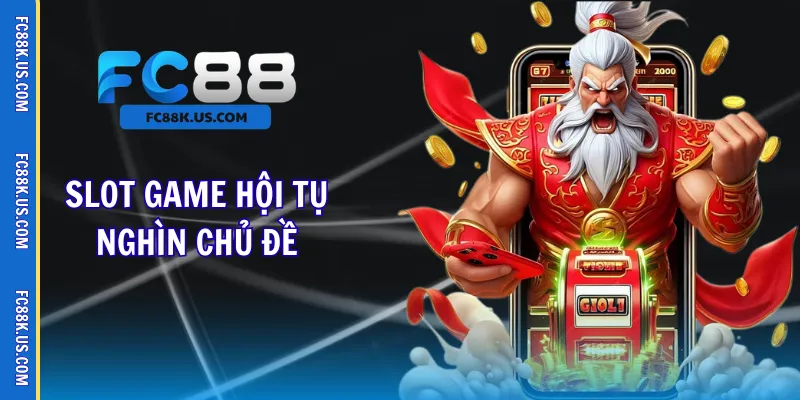 Slot game hội tụ nghìn chủ đề