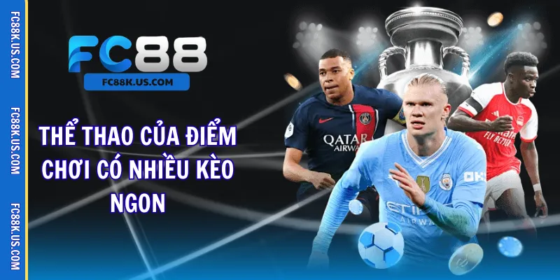 Thể thao của điểm chơi có nhiều kèo ngon
