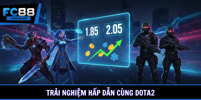 Trải nghiệm hấp dẫn cùng Dota2